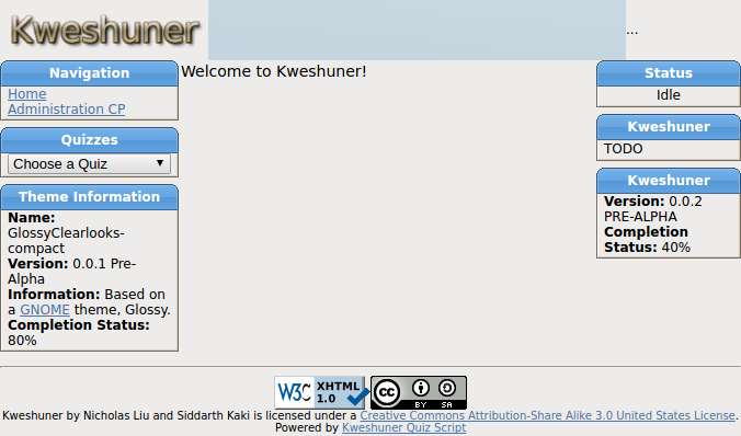 Kweshuner: Home